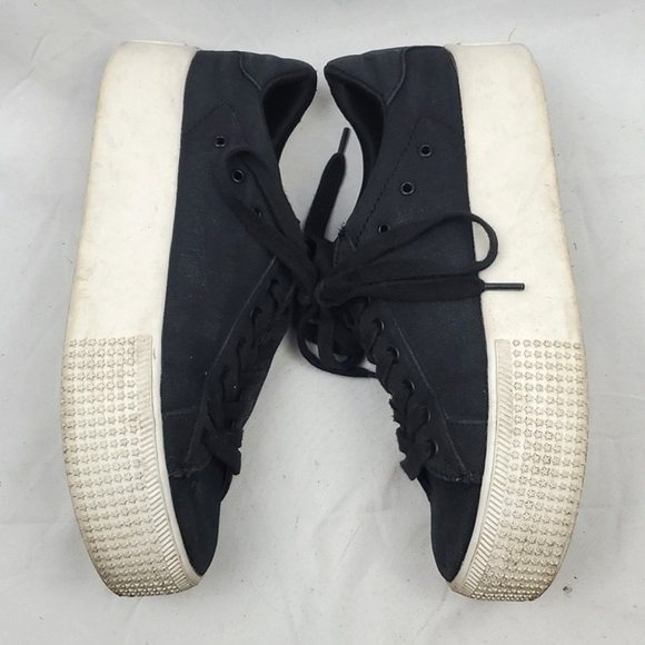 Steve Madden Holmes Black‎ Platform Sneaker - Picture 4 of 8